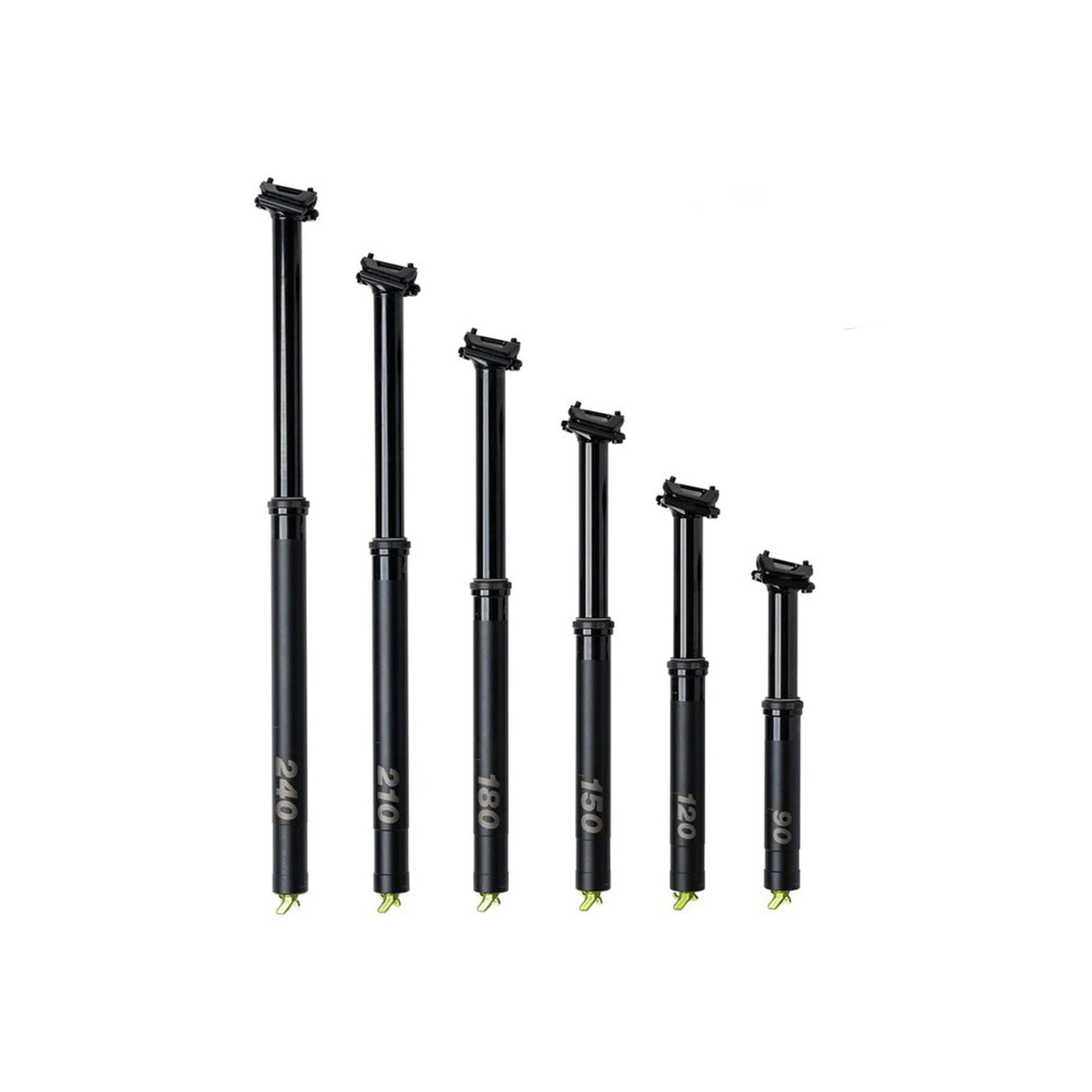 Tija telescópica OneUp: longitud de 480 mm