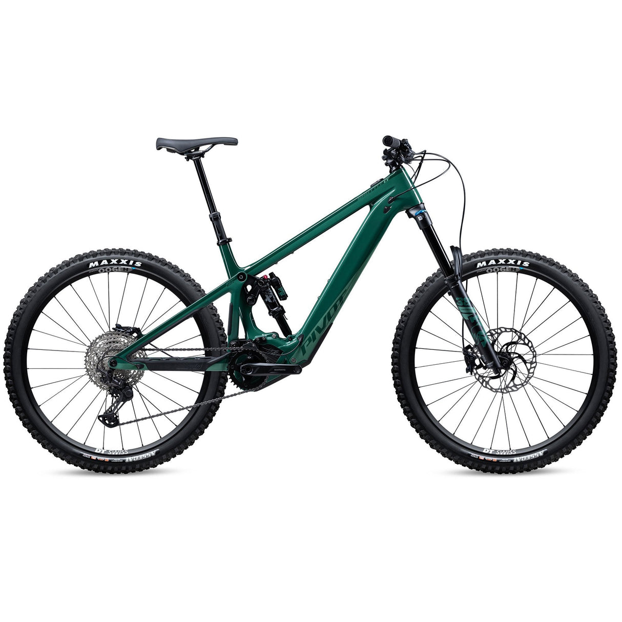 Pivot Shuttle LT Ride SLX/XT - Shimano EP801 Northern Lights Green