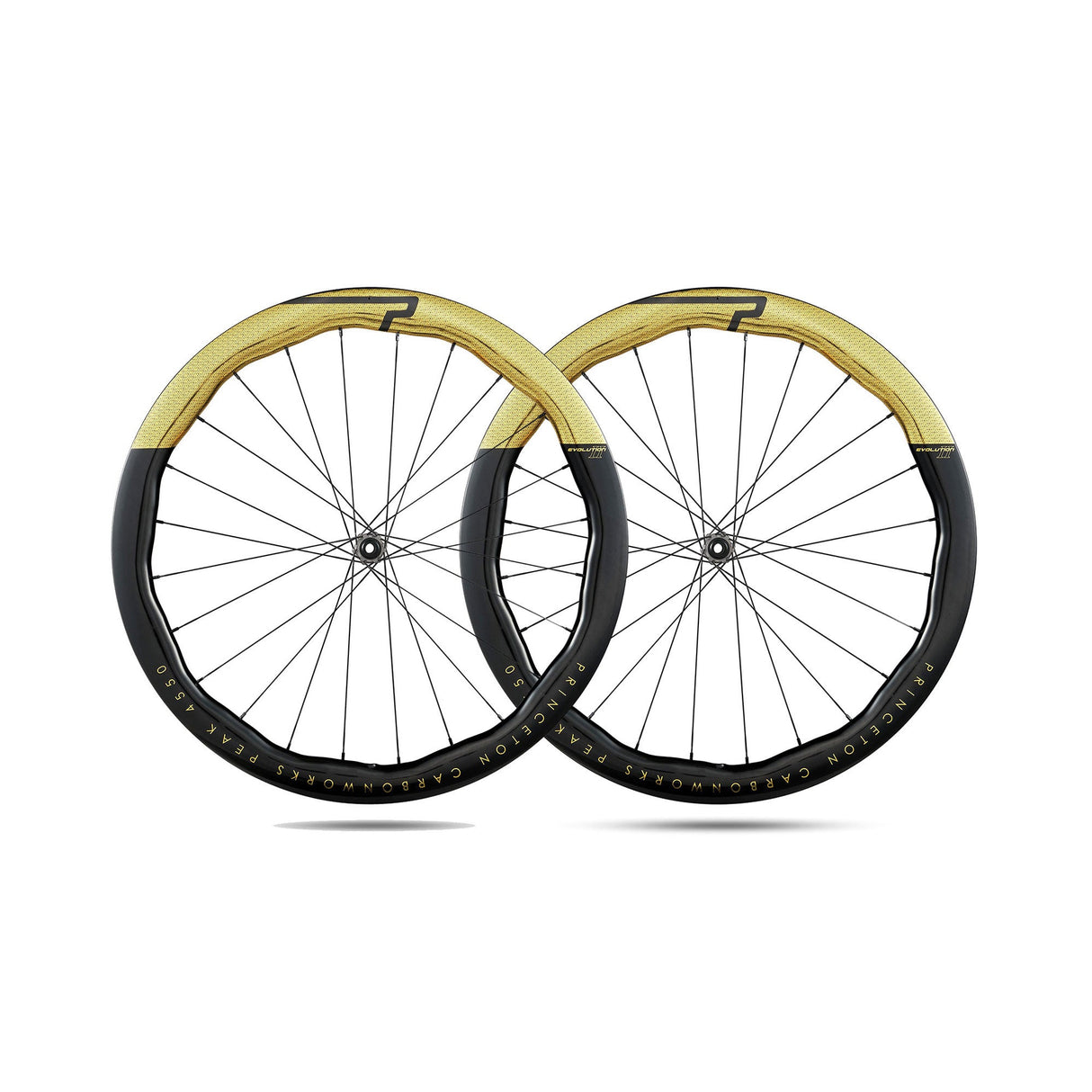 Princeton Peak 4550 EVO II Disc Brake Wheelset w/Tactic TR01 V2 Hubs