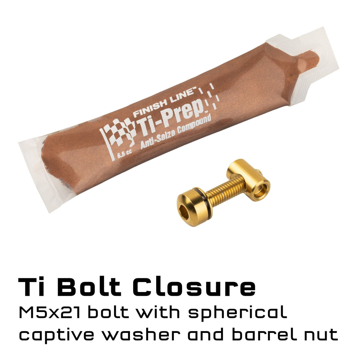 Wolf Tooth Seatpost Clamp Titanium Bolt Hardware Upgrade Kit