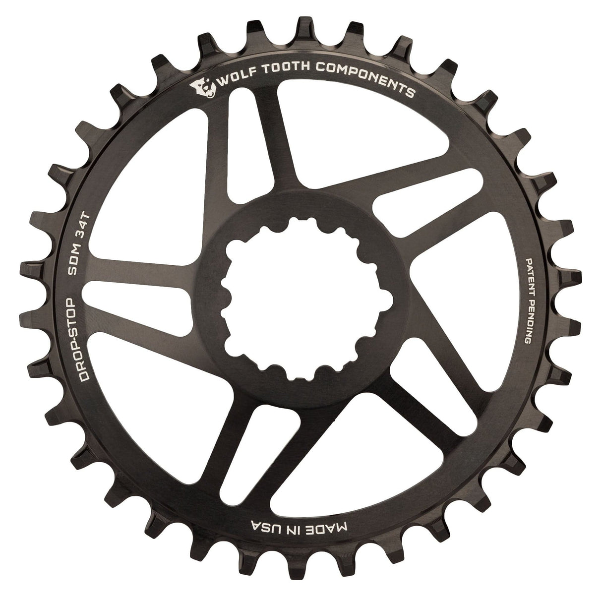Wolf Tooth Direct Mount Chainrings for SRAM 3-bolt Cranks