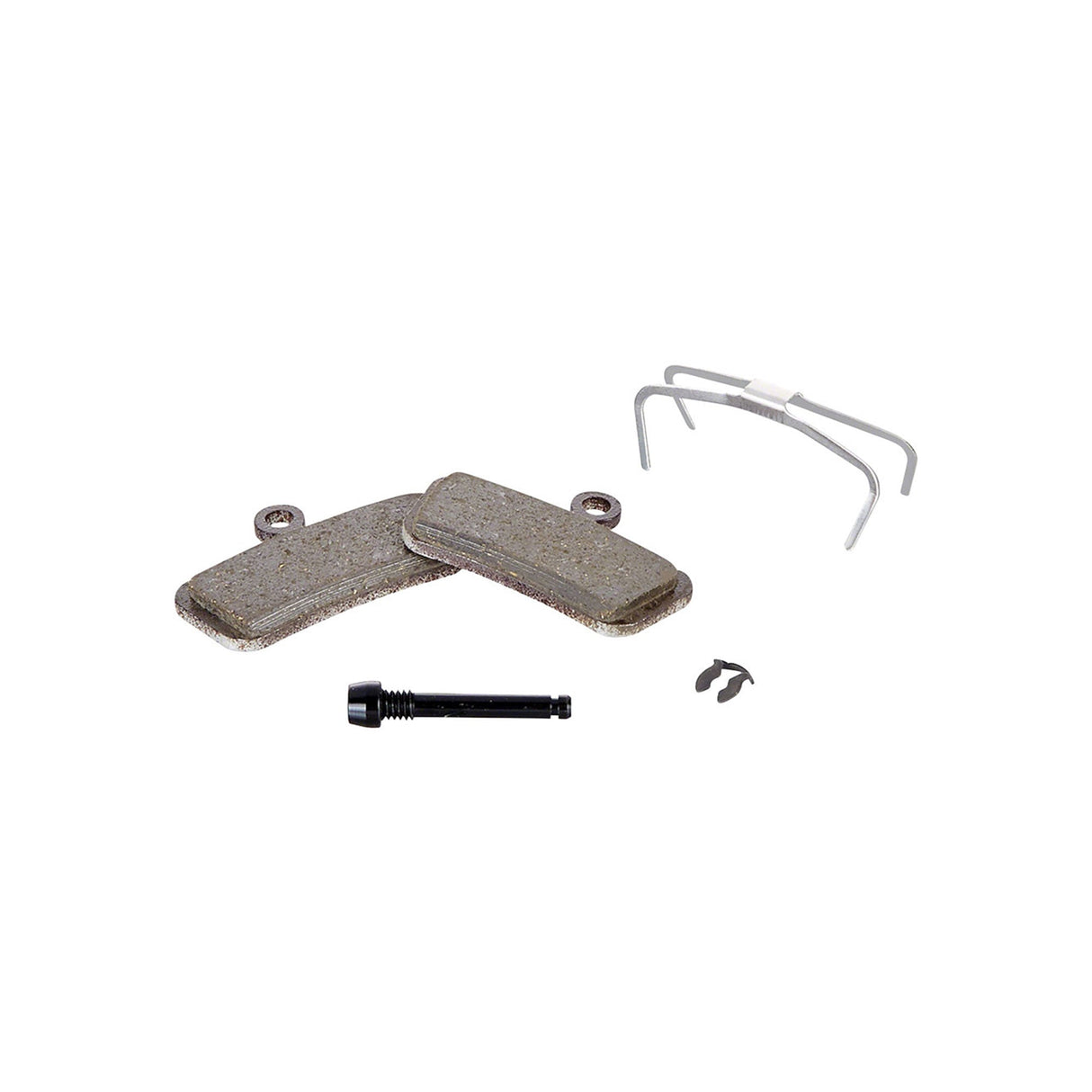 SRAM Disc Brake Pads - Organic Compound, Steel Backed, Powerful, For Trail, Guide, and G2