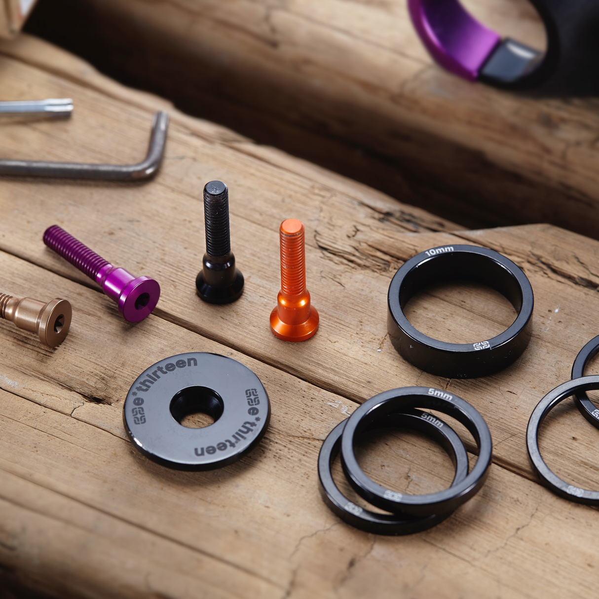ethirteen Top Cap & Headset Spacer Kit