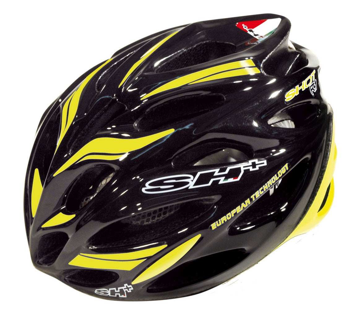 SH+ Sunglasses SH+ Shot R1 Helmet - Black/Yellow