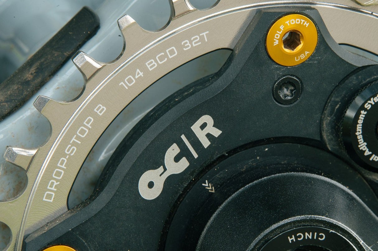 Wolf Tooth 104 BCD Chainrings - Raw Silver