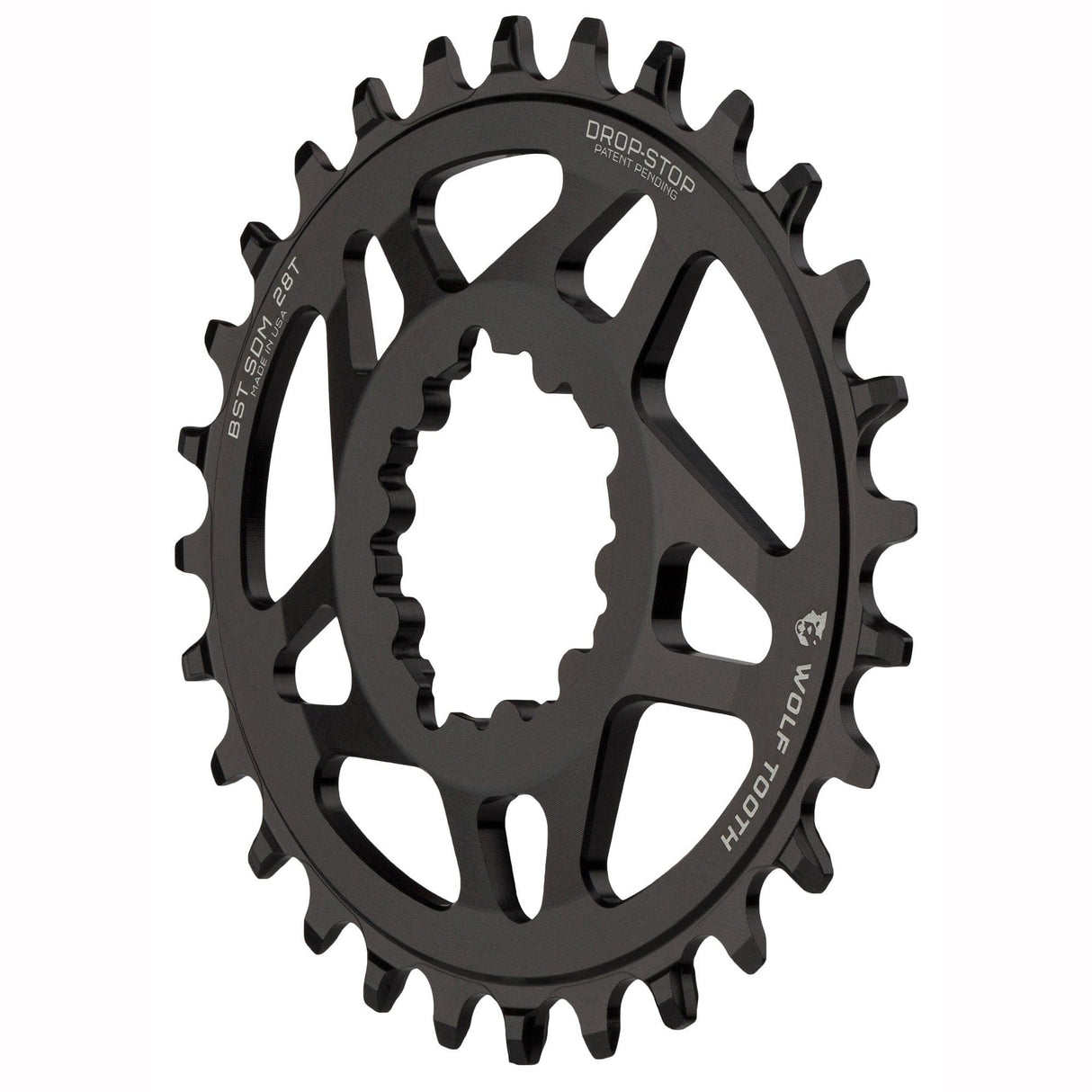 Wolf Tooth Direct Mount Chainrings for SRAM 3-bolt Cranks