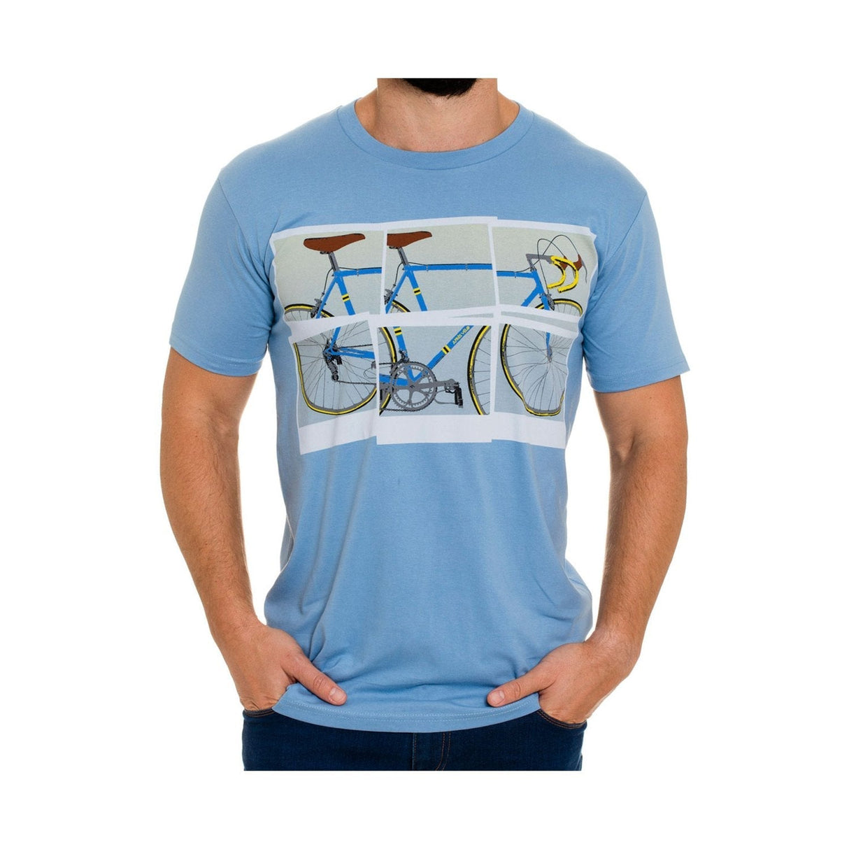 Apres Velo Polaride Tee Steel Blue
