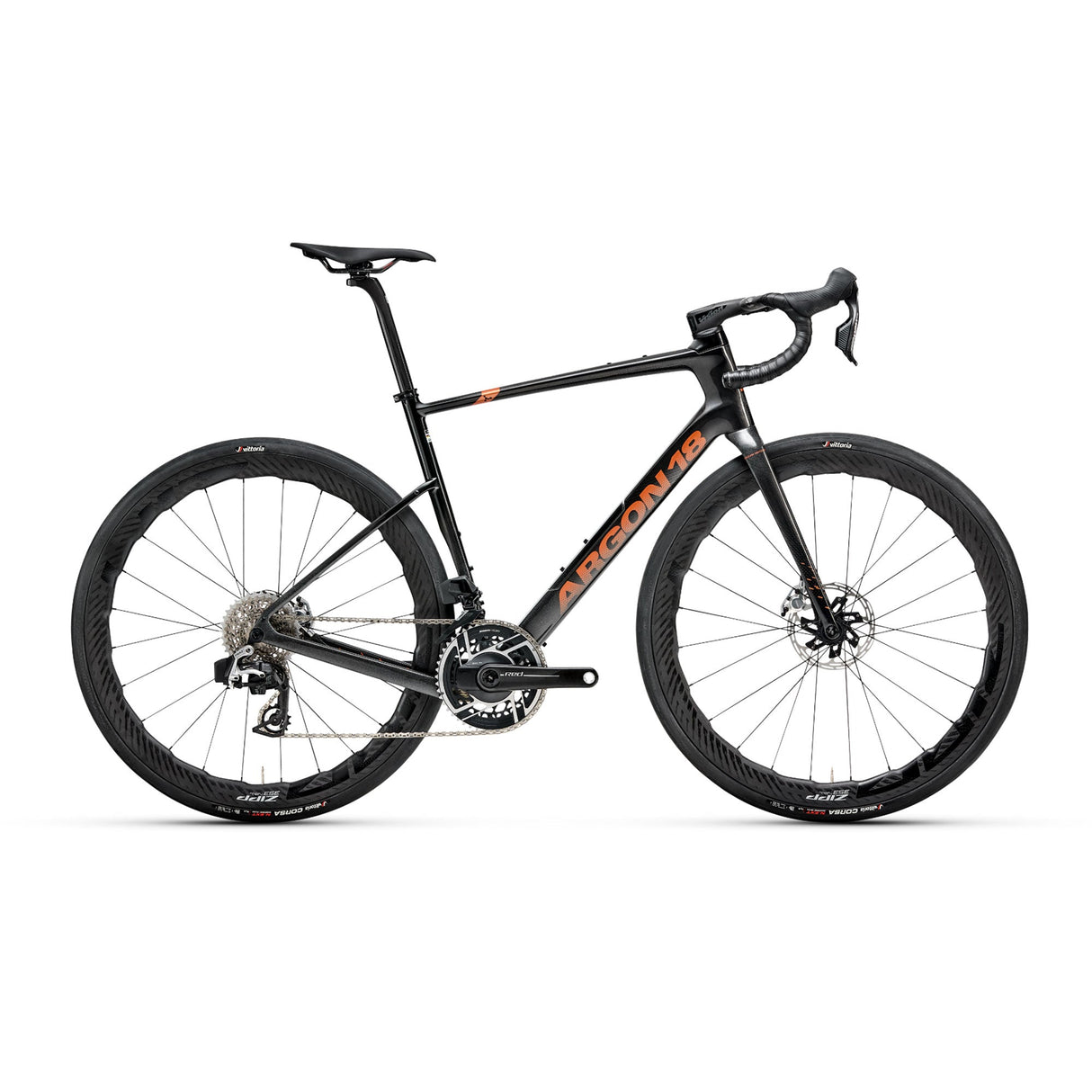 Argon 18 Krypton Pro Red AXS Bike Crystal Black / Copper Gloss