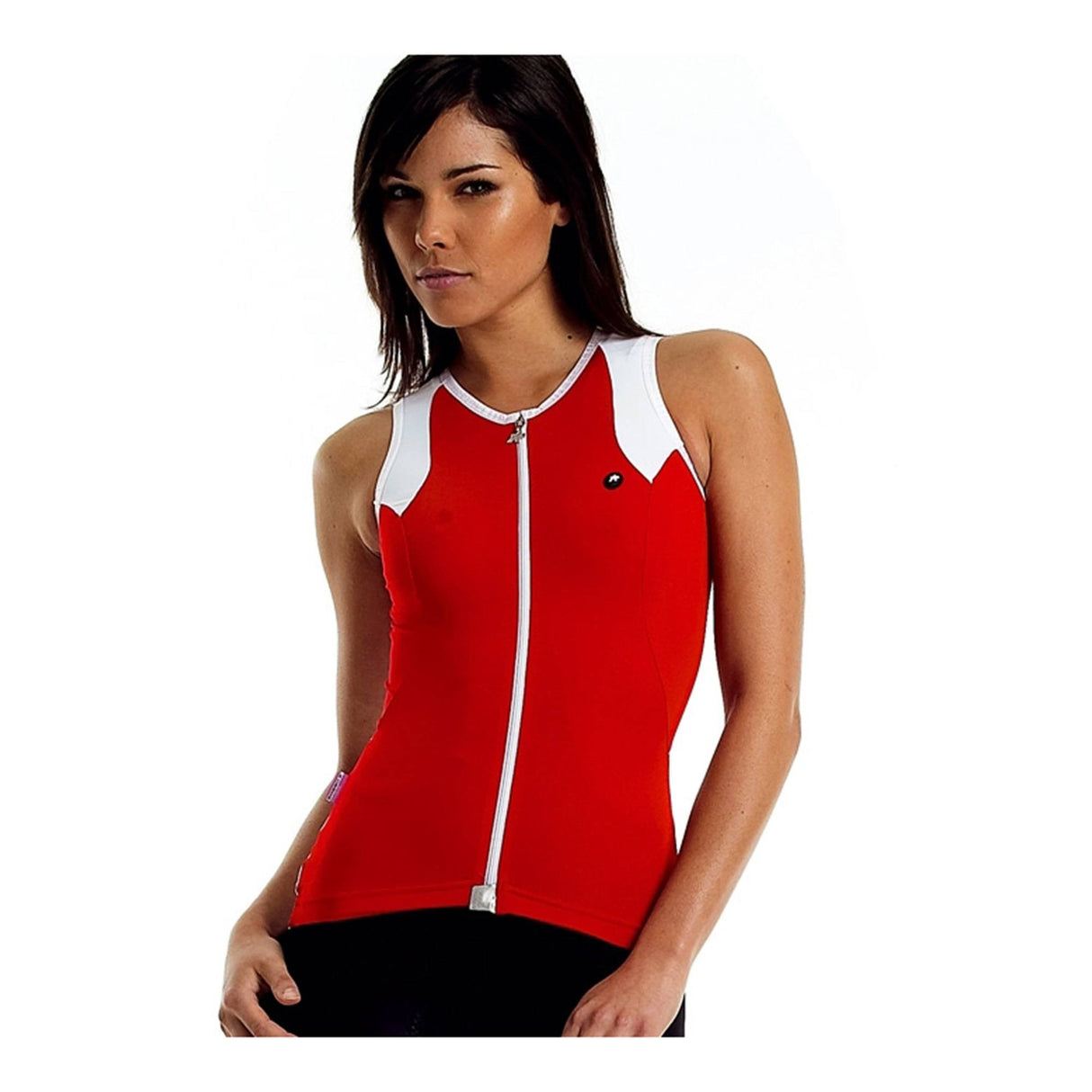Assos NS.13 Lady Sleeveless Jersey Red