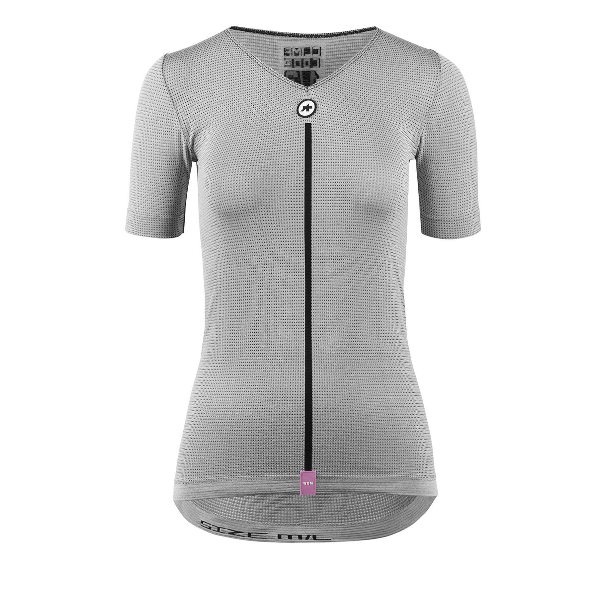 Assos Summer Skin Layer Short Sleeve P1 Womens Grey Series