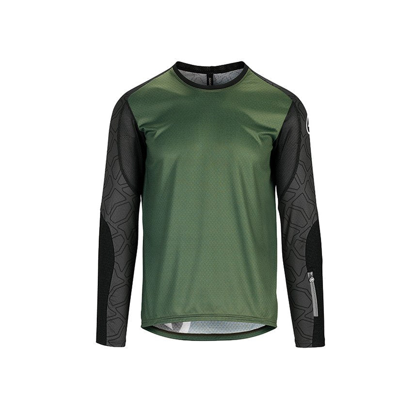 Assos Trail LS Jersey Mugo Green