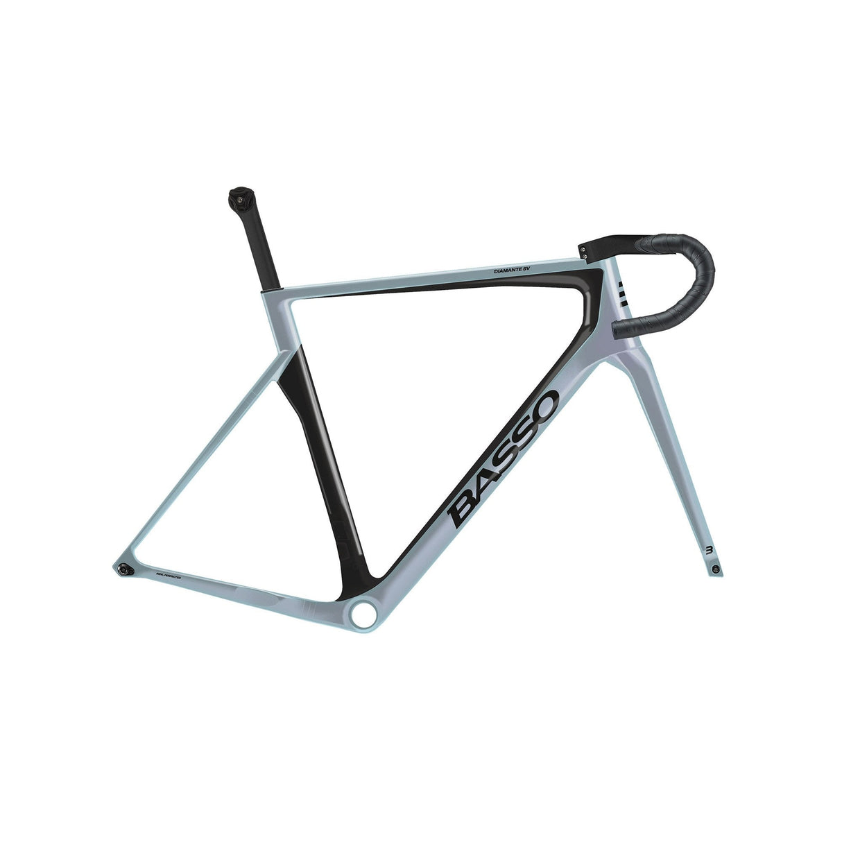 Basso Diamante SV Disc Frameset Opal White