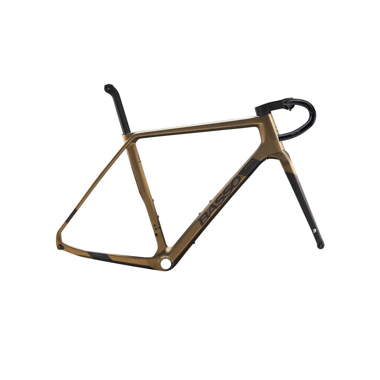 Basso Palta Disc Frameset Gold Burn