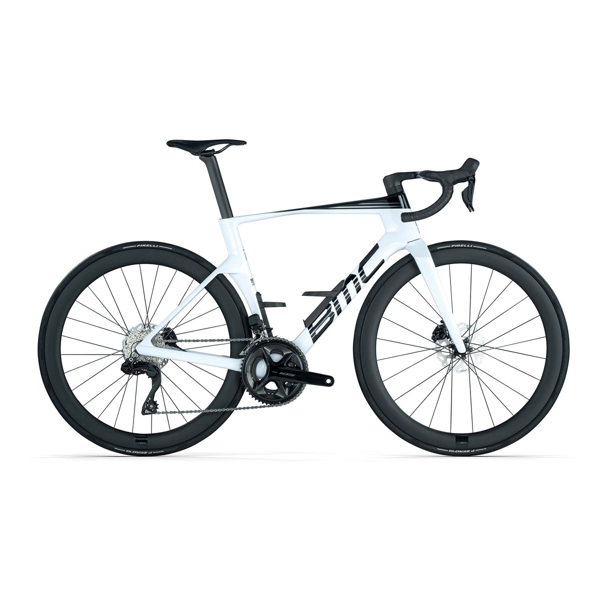 BMC Teammachine R 01 Five Bike Cool White / Black