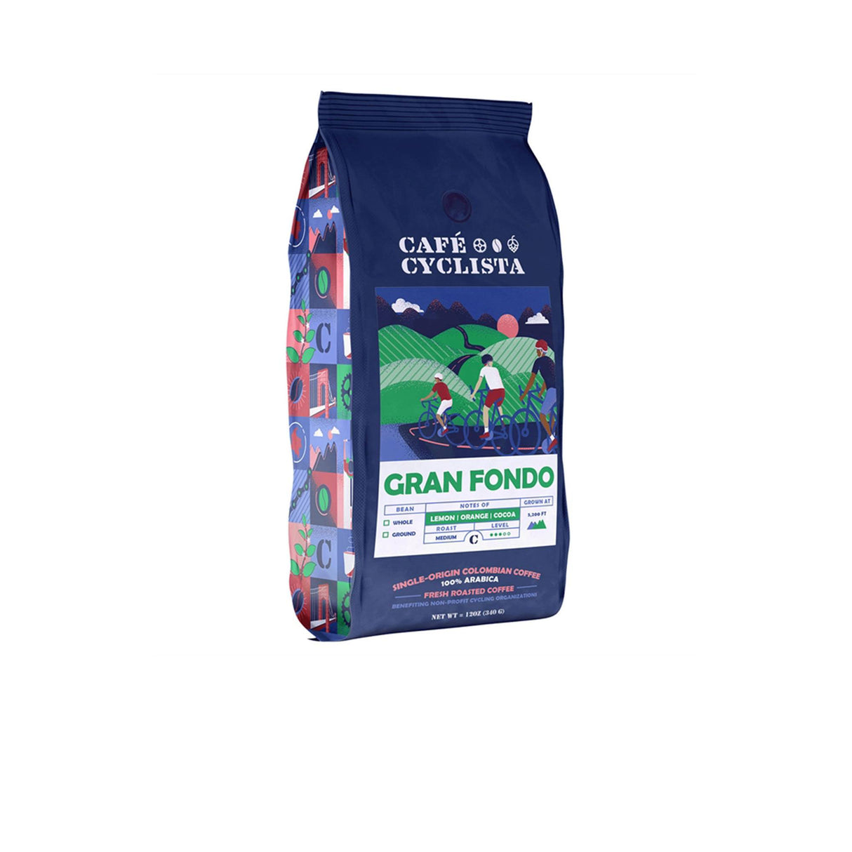Cafe Cyclista Gran Fondo Coffee 12oz. No Color