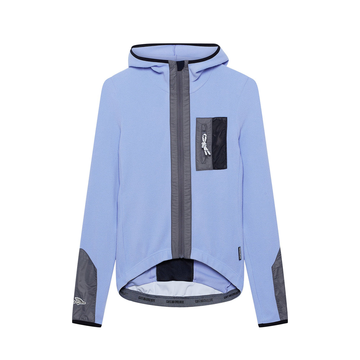 Cafe du Cycliste Ingrid Microfleece Long Sleeve Jersey Womens Verbena