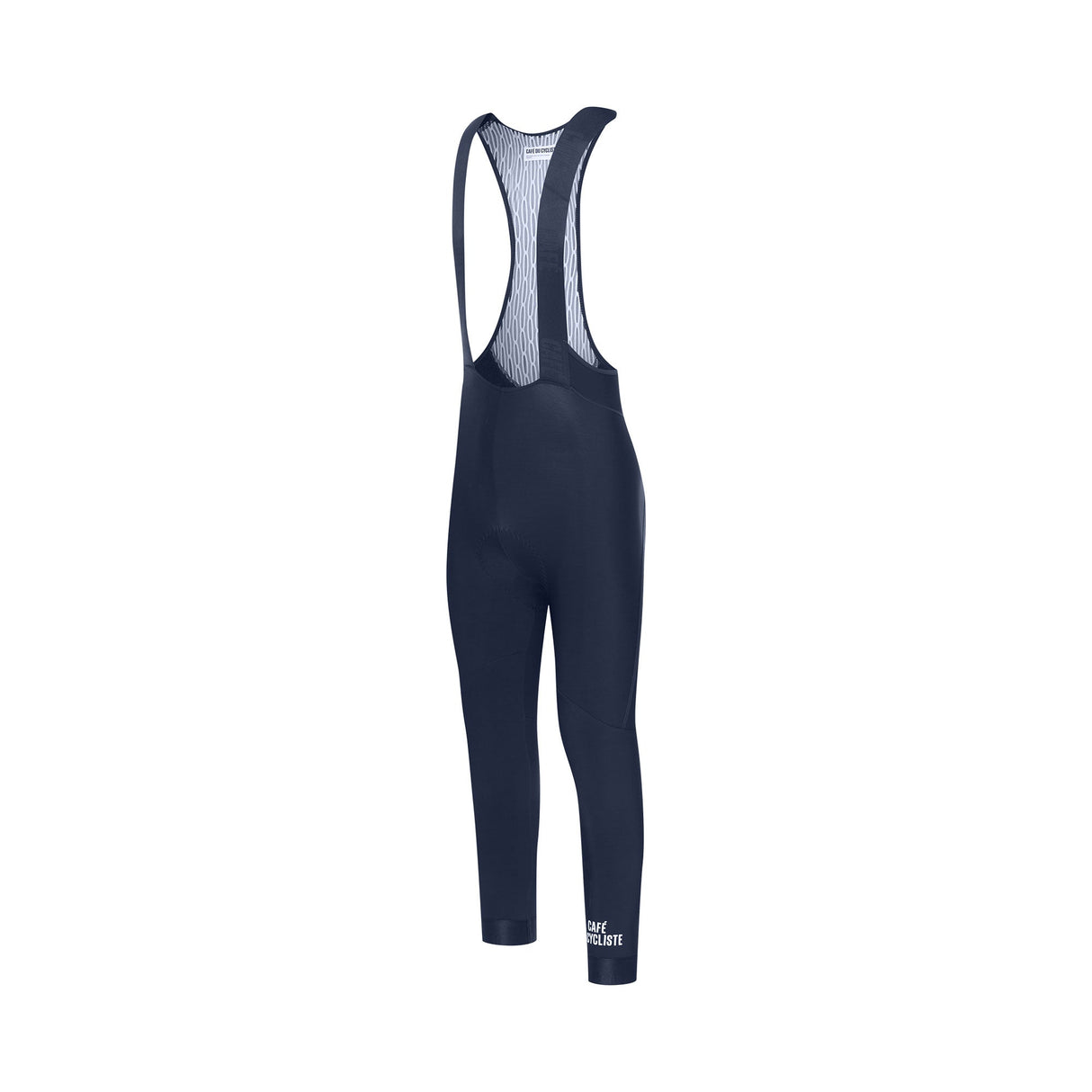 Cafe du Cycliste Marie Brushed Bib Tights Mens Navy