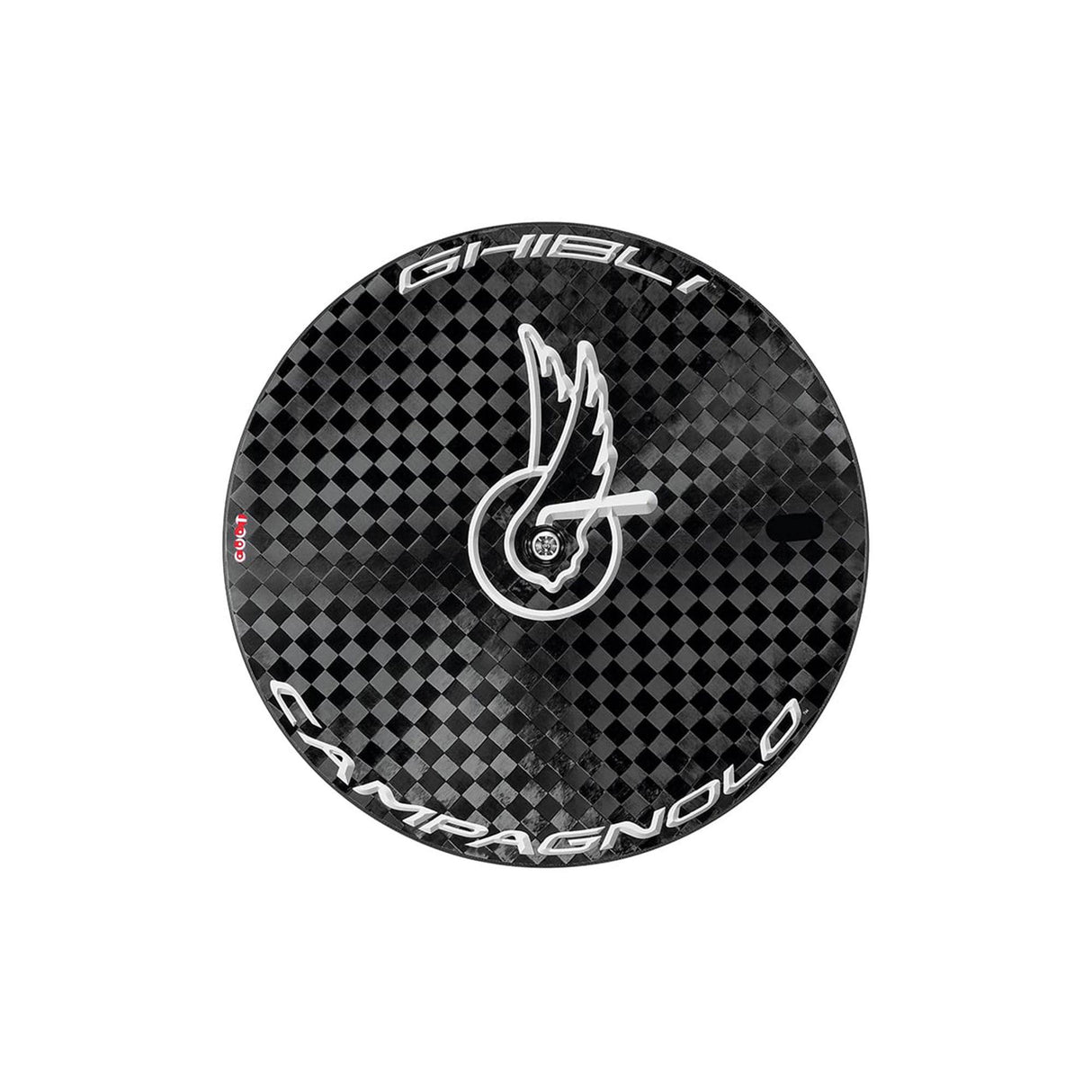 Campagnolo Ghibli Track Tubular Rear Disc Wheel Bright Label
