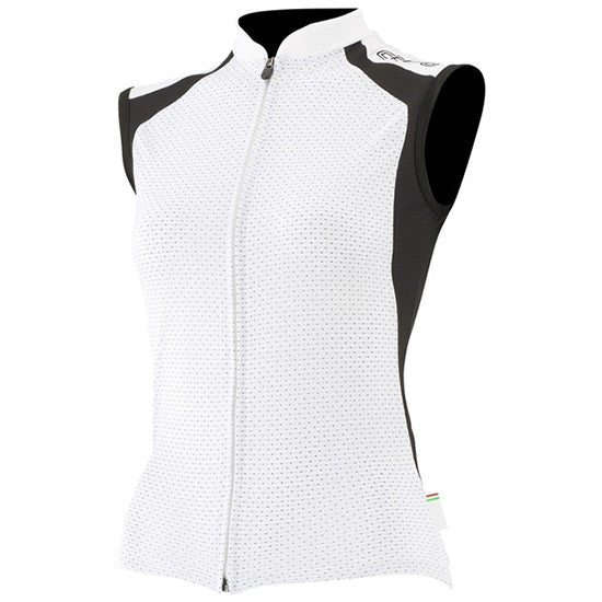 Capo Amica Sleeveless Jersey White