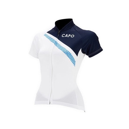 Capo Arona Short Sleeve Jersey White