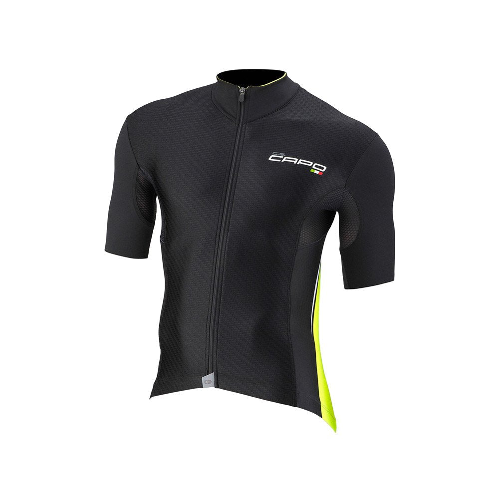 Capo Volta Short Sleeve Jersey Black / Yellow