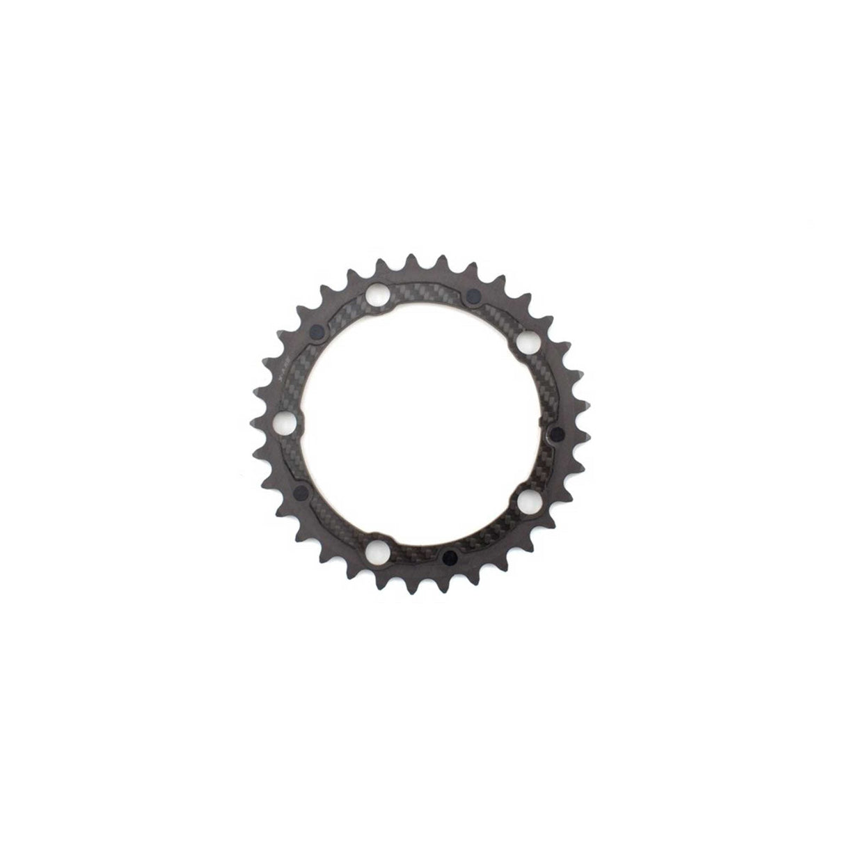 Carbon - Ti X - CarbonRing Inner Chainring 5 - Arm SRAM AXS Compatible Black