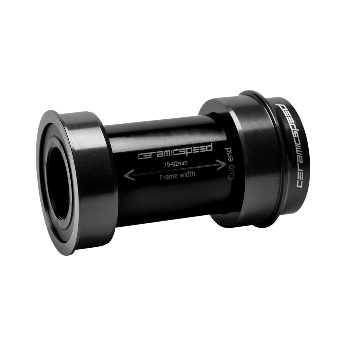 CeramicSpeed Gravel Bottom Bracket Coated - BBRight to Shimano 24mm Black