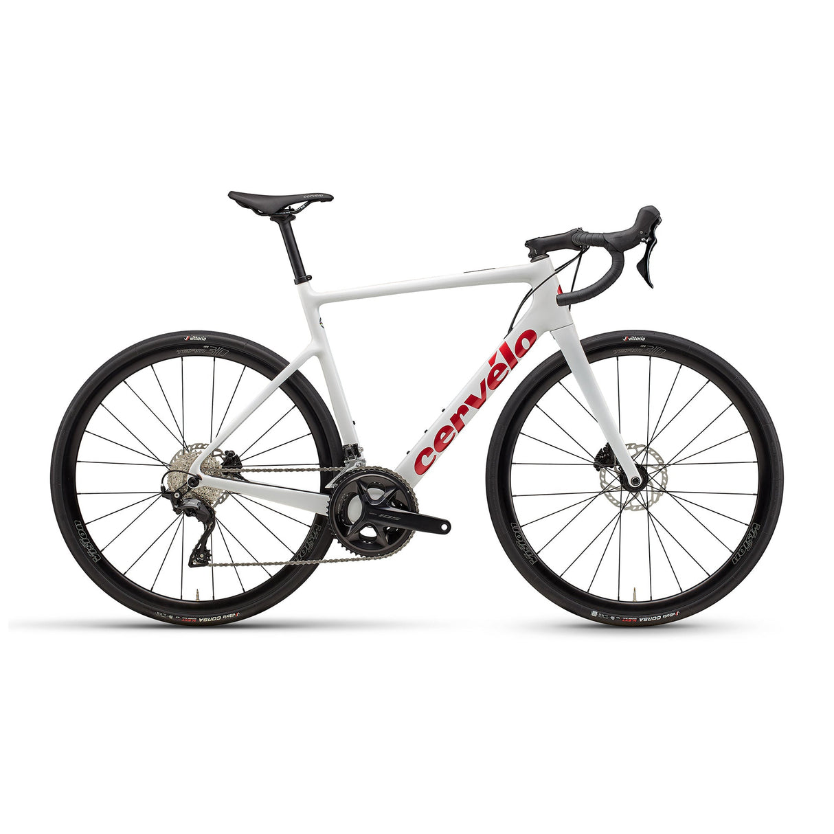 Cervelo Caledonia 105 Bike Vanilla / Cherry