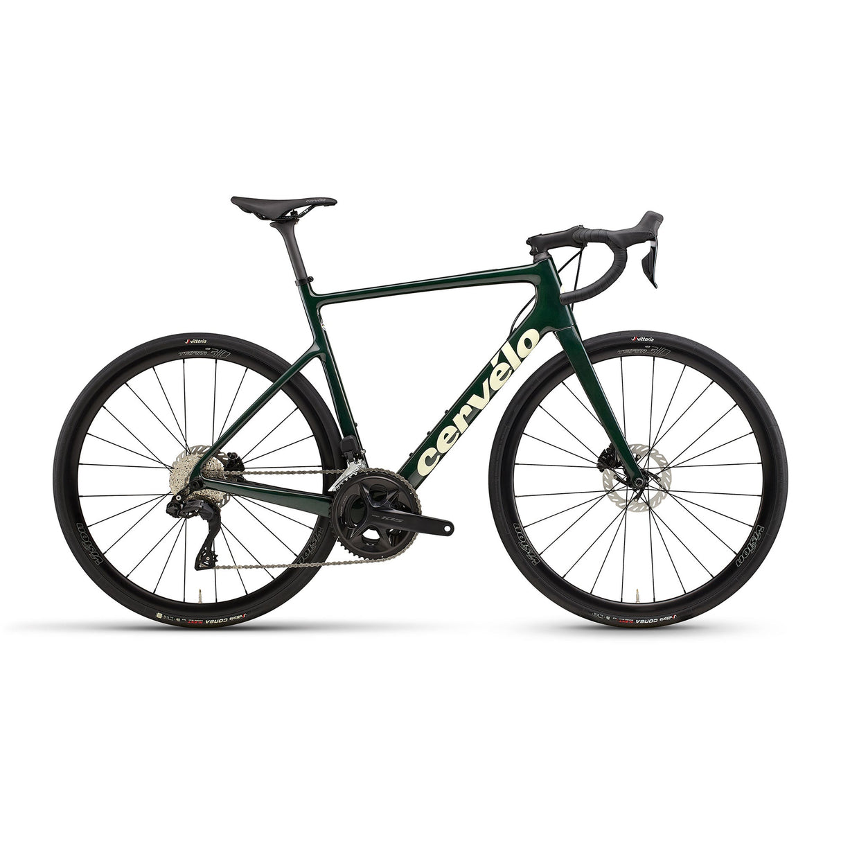 Cervelo Caledonia 105 Di2 Bike Emerald / Cream