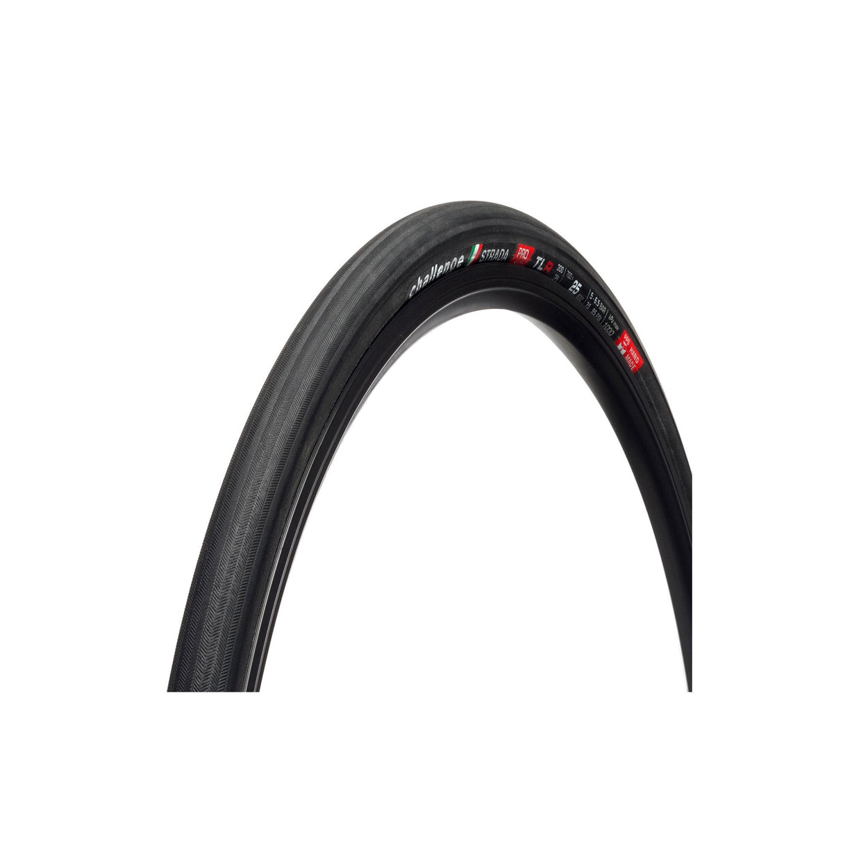 Challenge Strada Pro 'Handmade' Tubeless Tire Black