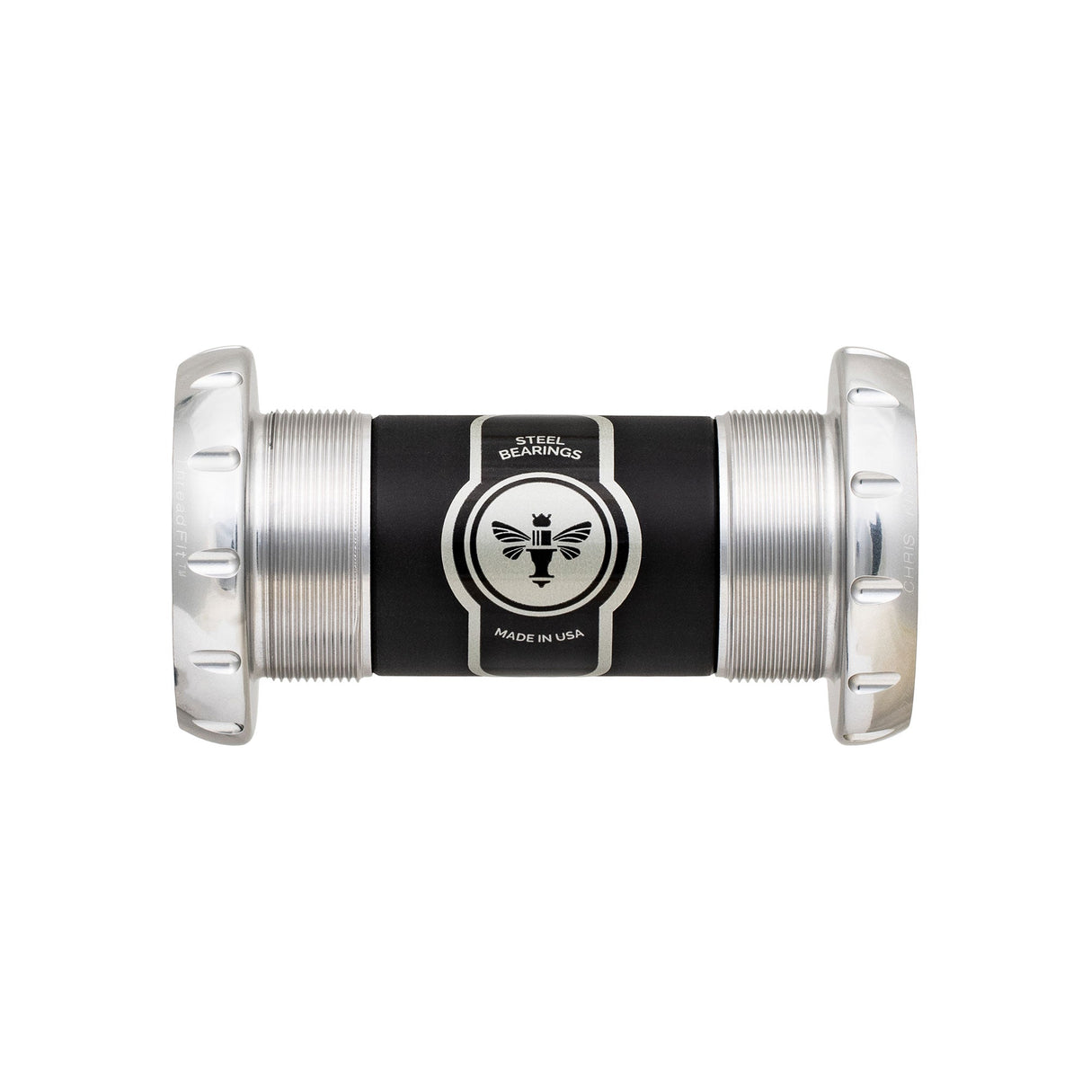Chris King ThreadFit 30 Bottom Bracket Silver