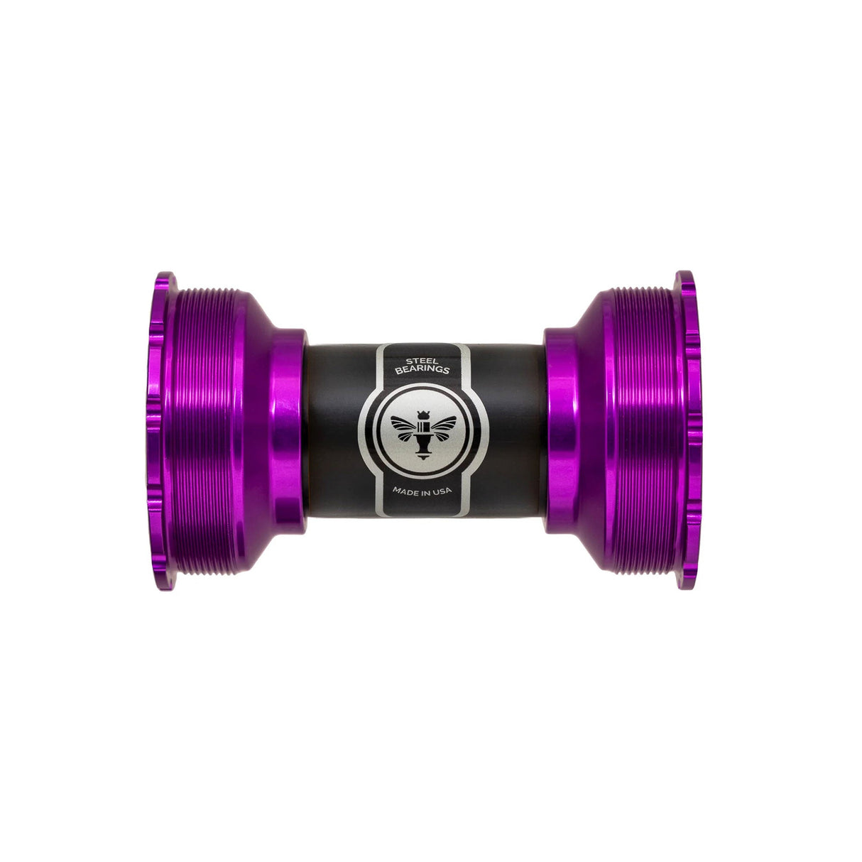 Chris King ThreadFit T47 24i Ceramic Bottom Bracket 3D Violet