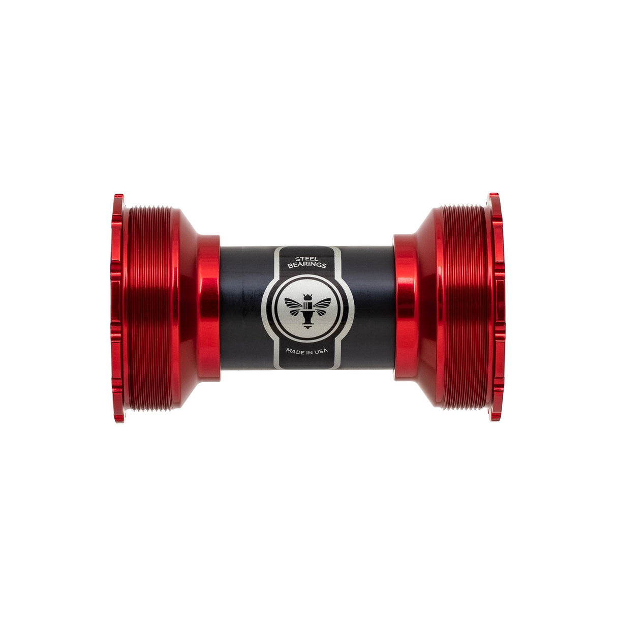 Chris King ThreadFit T47 24i Ceramic Bottom Bracket Red