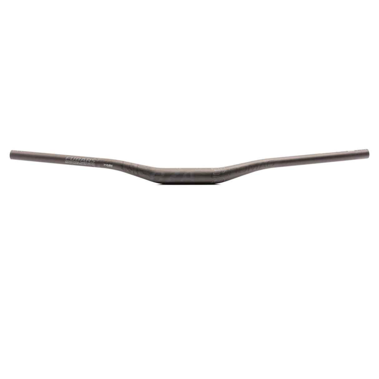 Chromag BZA Carbon Handlebar 35mm Clamp, 35mm Rise, 800mm Black / Grey