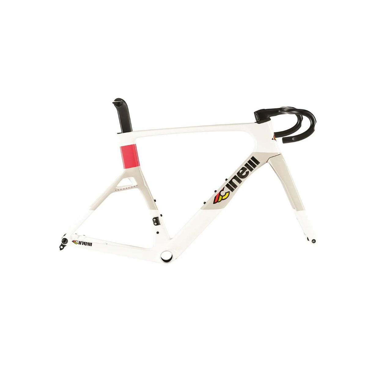 Cinelli Aeroscoop Frameset Coral White