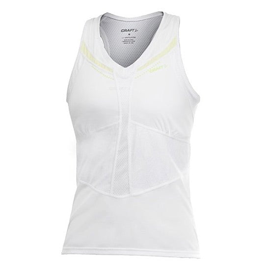 Craft PR Singlet White / Poison