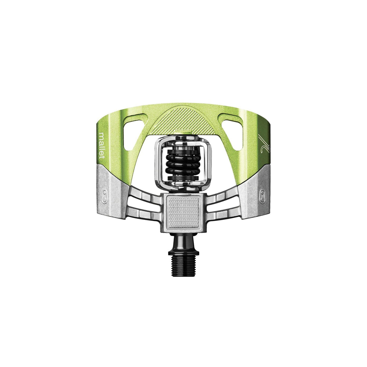 Crank Brothers Mallet 2 Pedals Green / Raw