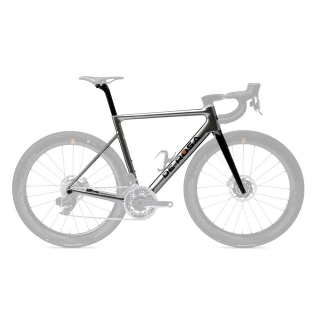 De Rosa Merak Disc Frameset Super Silver Gloss