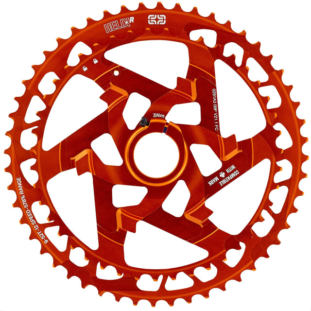 ethirteen Helix Race 12sp 9 - 52T Cassette Replacement Alloy Clusters Naranja 12sp 43 - 52T Aluminum Cluster