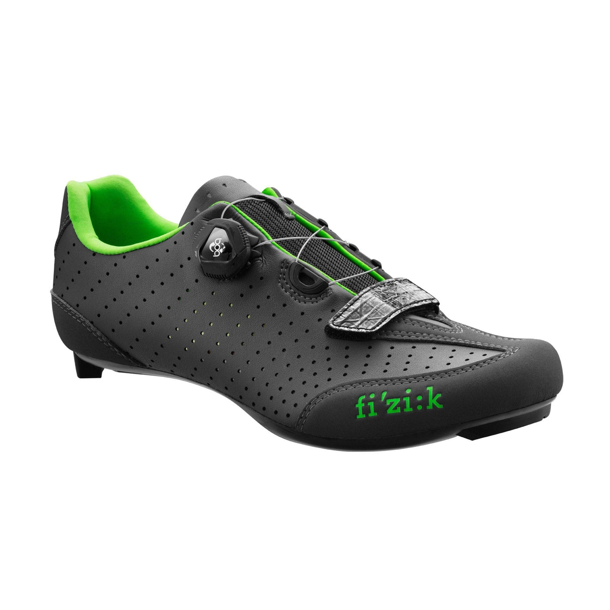Fizik R3B Uomo Shoes Anthracite / Green Fuo