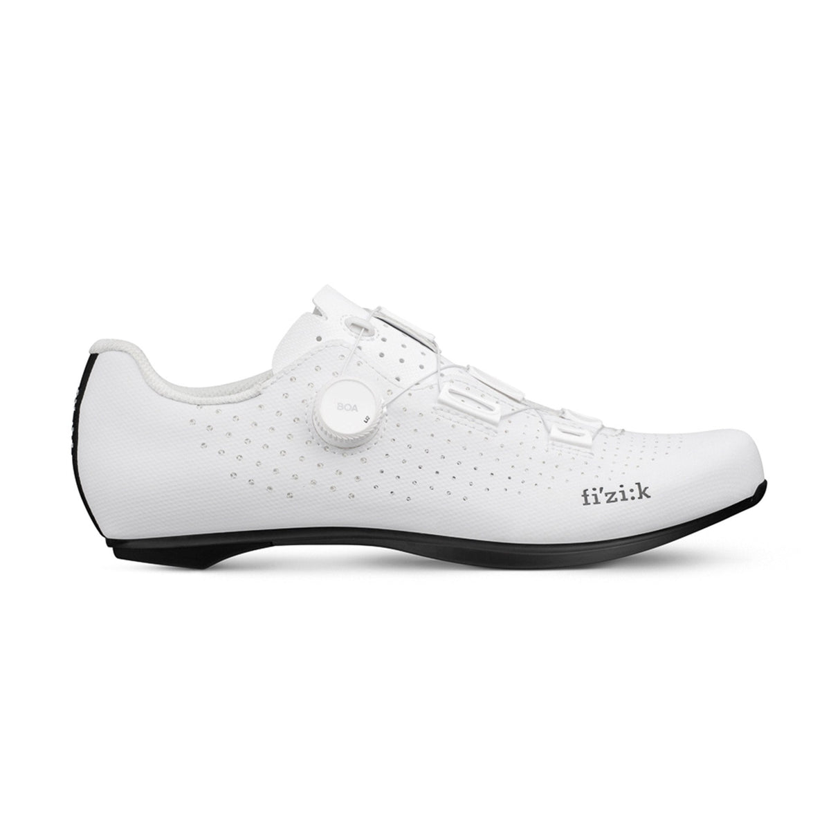 Fizik Tempo Decos Carbon Wide Shoe White / Black