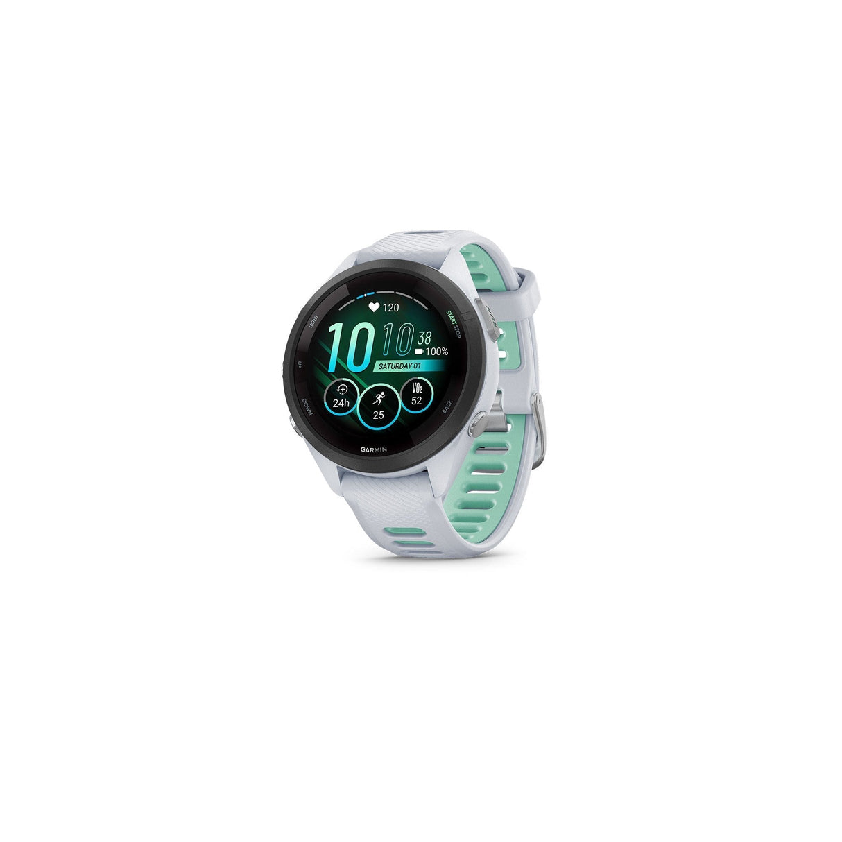 Garmin Forerunner 265S Smartwatch Whitestone / Neo Tropic
