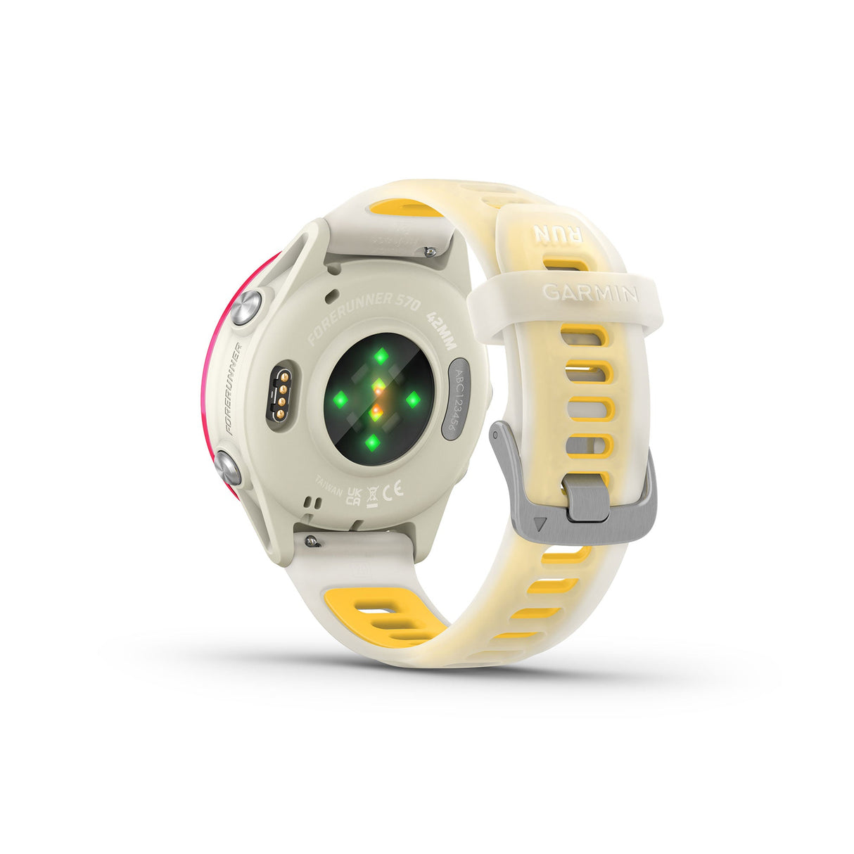 Garmin Forerunner 570 Smartwatch Amp Yellow / Translucent Whitestone/Turquoise