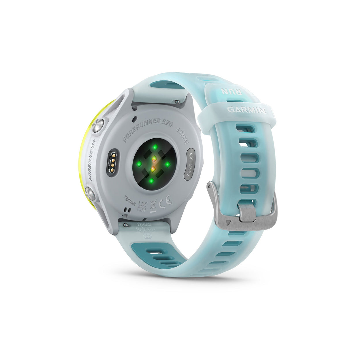 Garmin Forerunner 570 Smartwatch Amp Yellow / Translucent Whitestone/Turquoise
