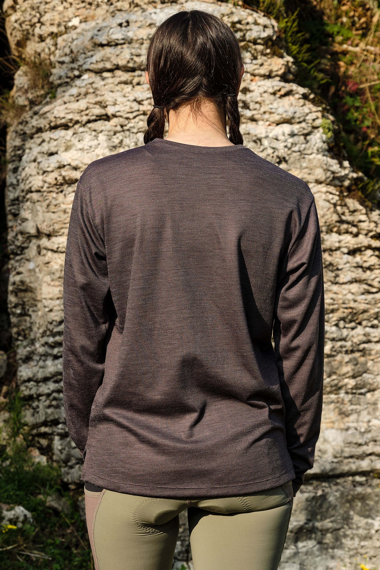 Giordana Beyond Gravel Wool Long Sleeve Tee