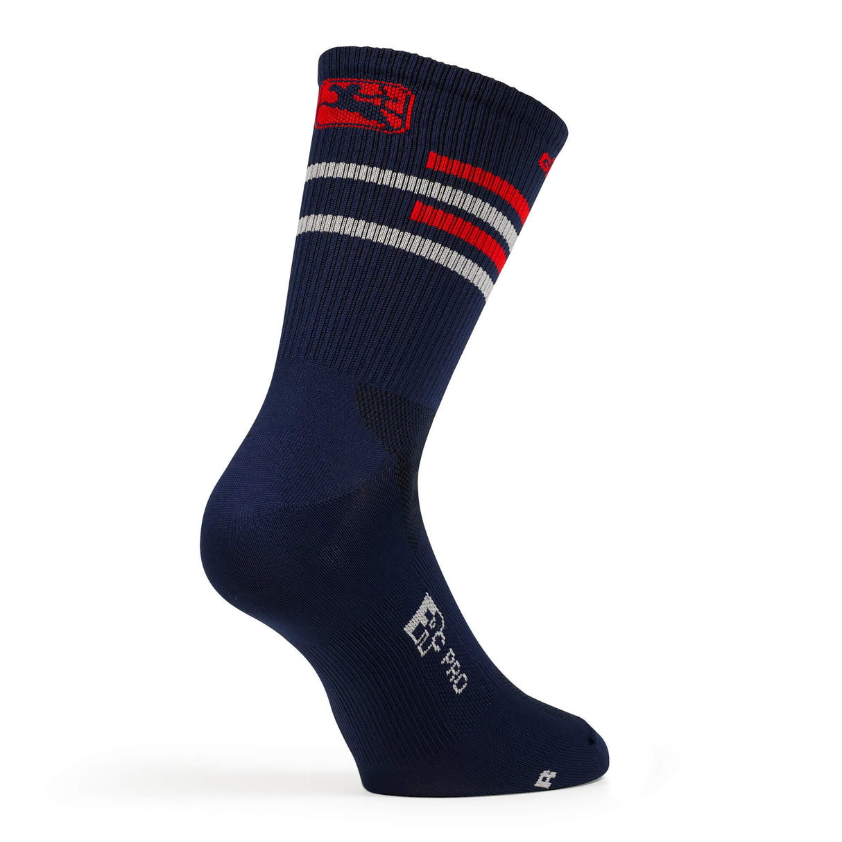 Giordana FR - C Tall Lines Socks POMEGRANATE RED