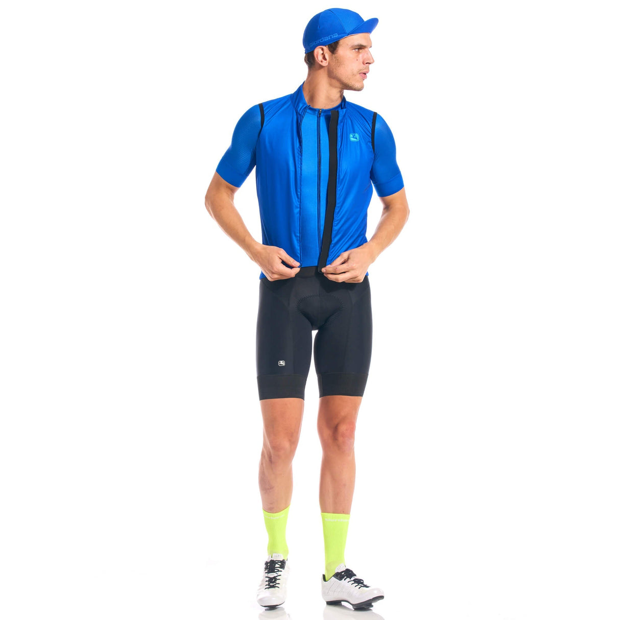 Giordana Neon Mesh Cap Neon Blue