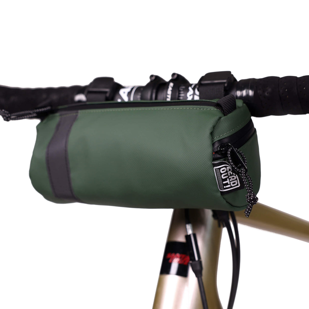 Giordana x Lead Out! Handlebar Bag OLIVE