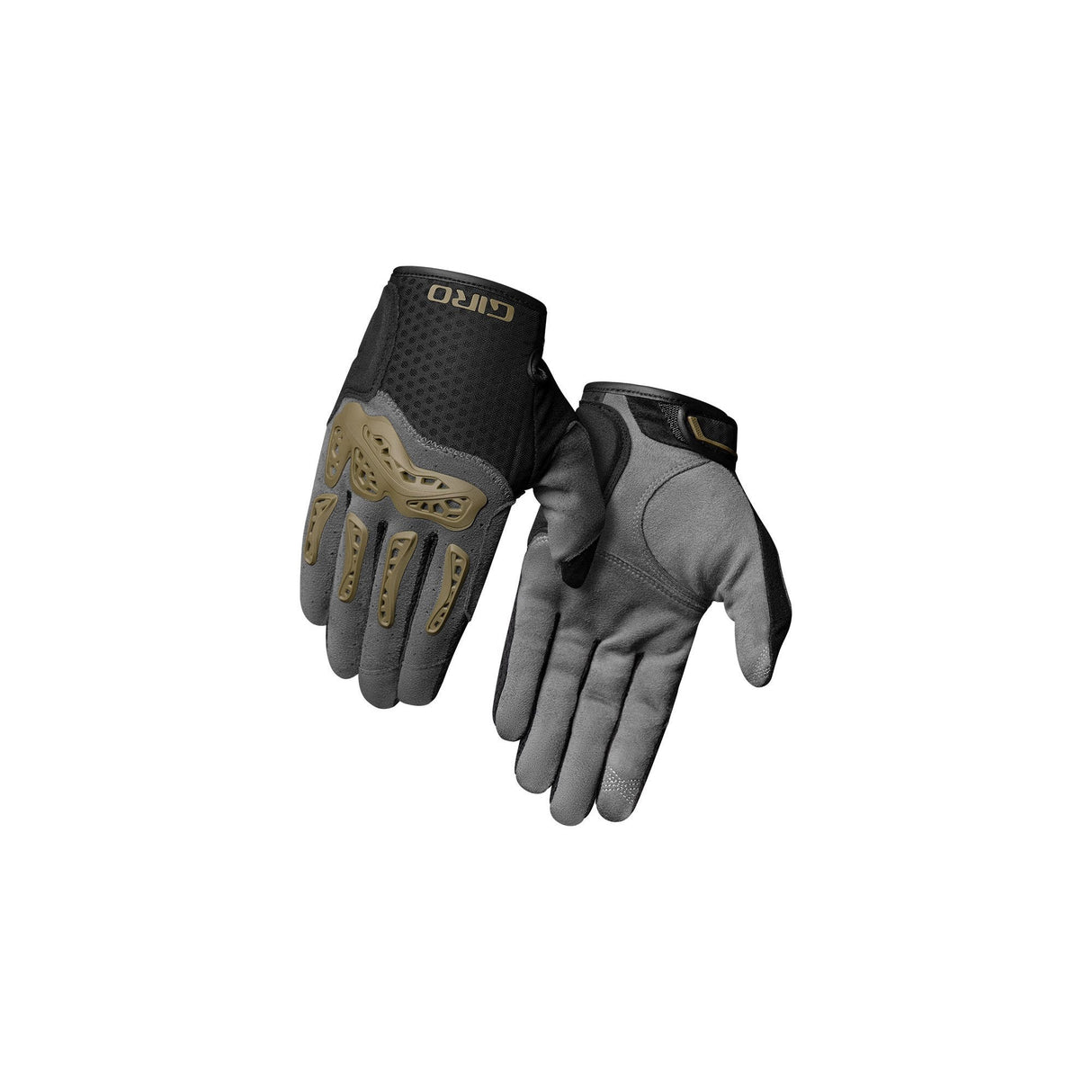 Giro Gnar Gloves Dark Shadow / Trail Green