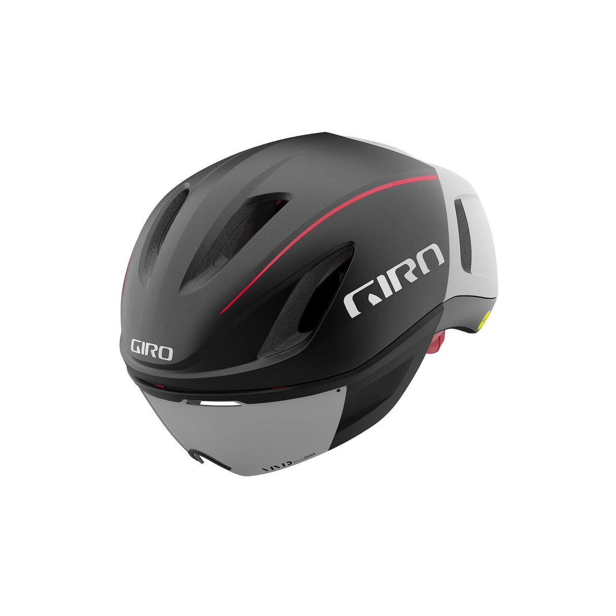 Giro Vanquish Mips Helmet Matte Black / White / Bright Red